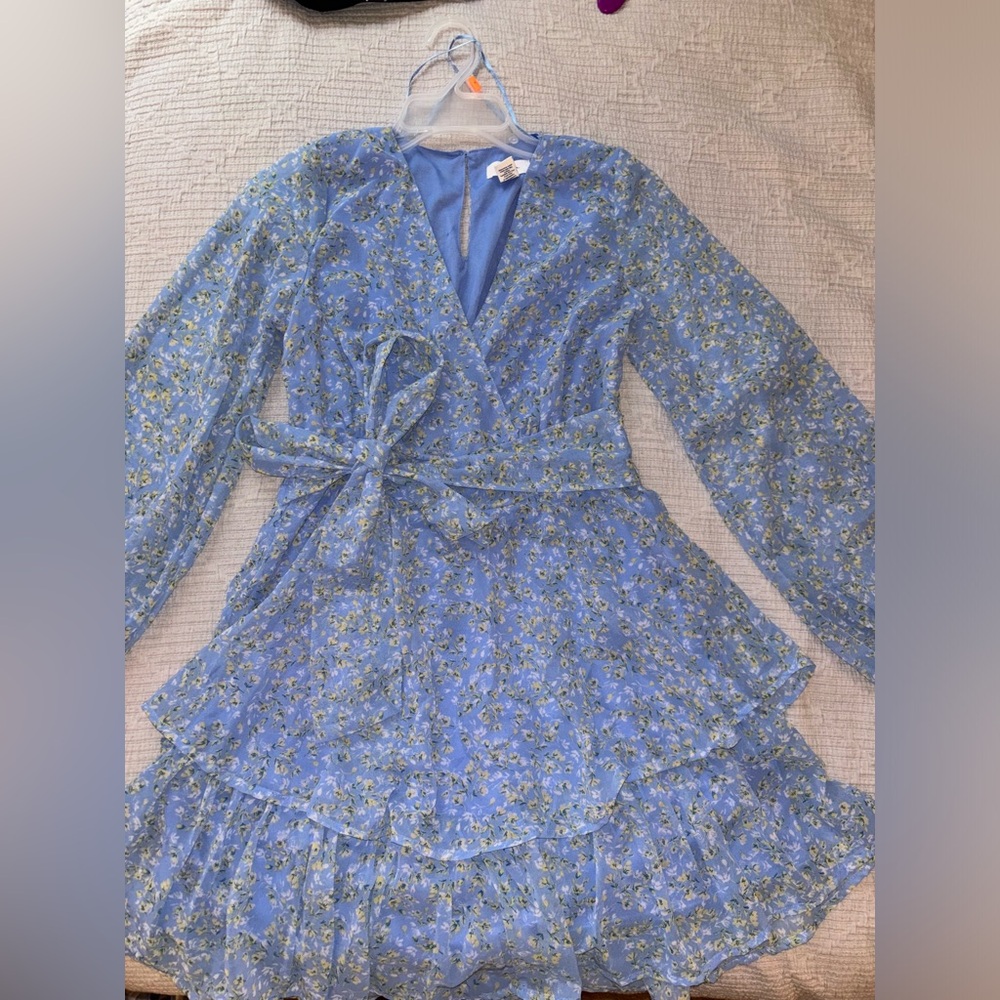 Jopra Blue Floral Dress